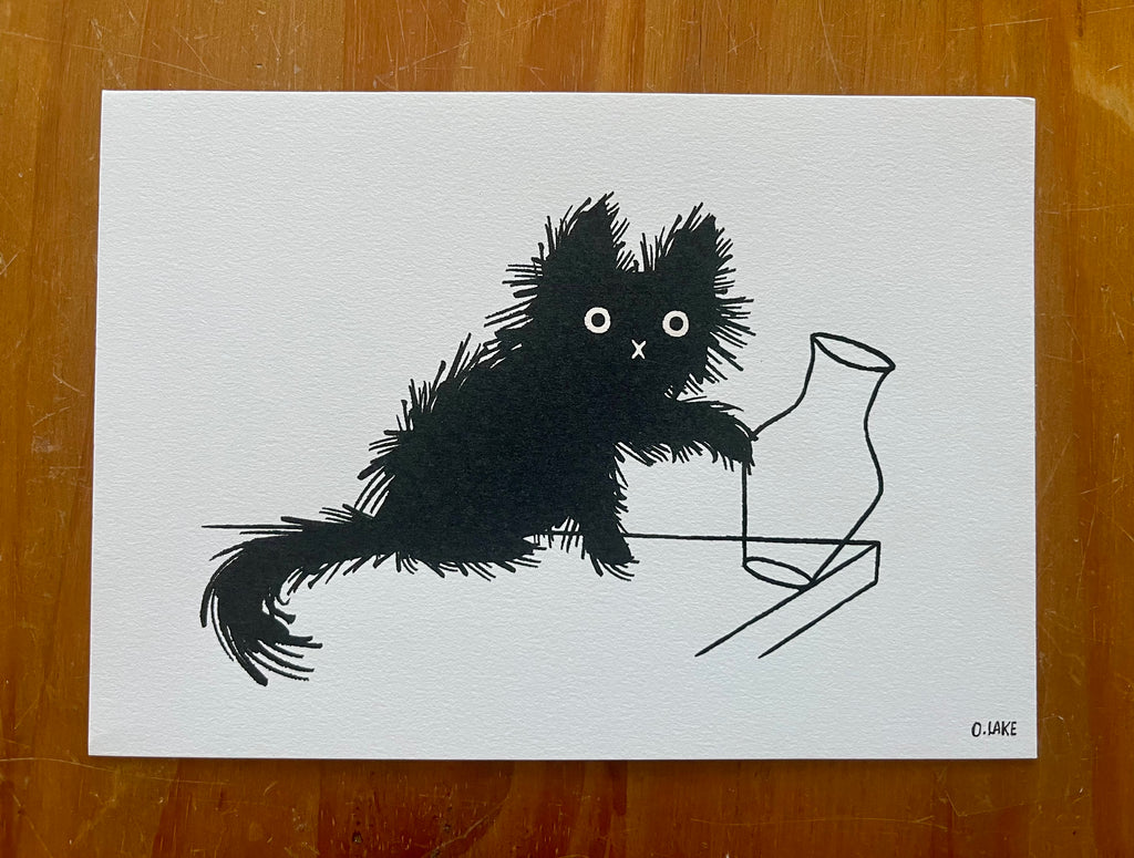 Moggy limited edition print