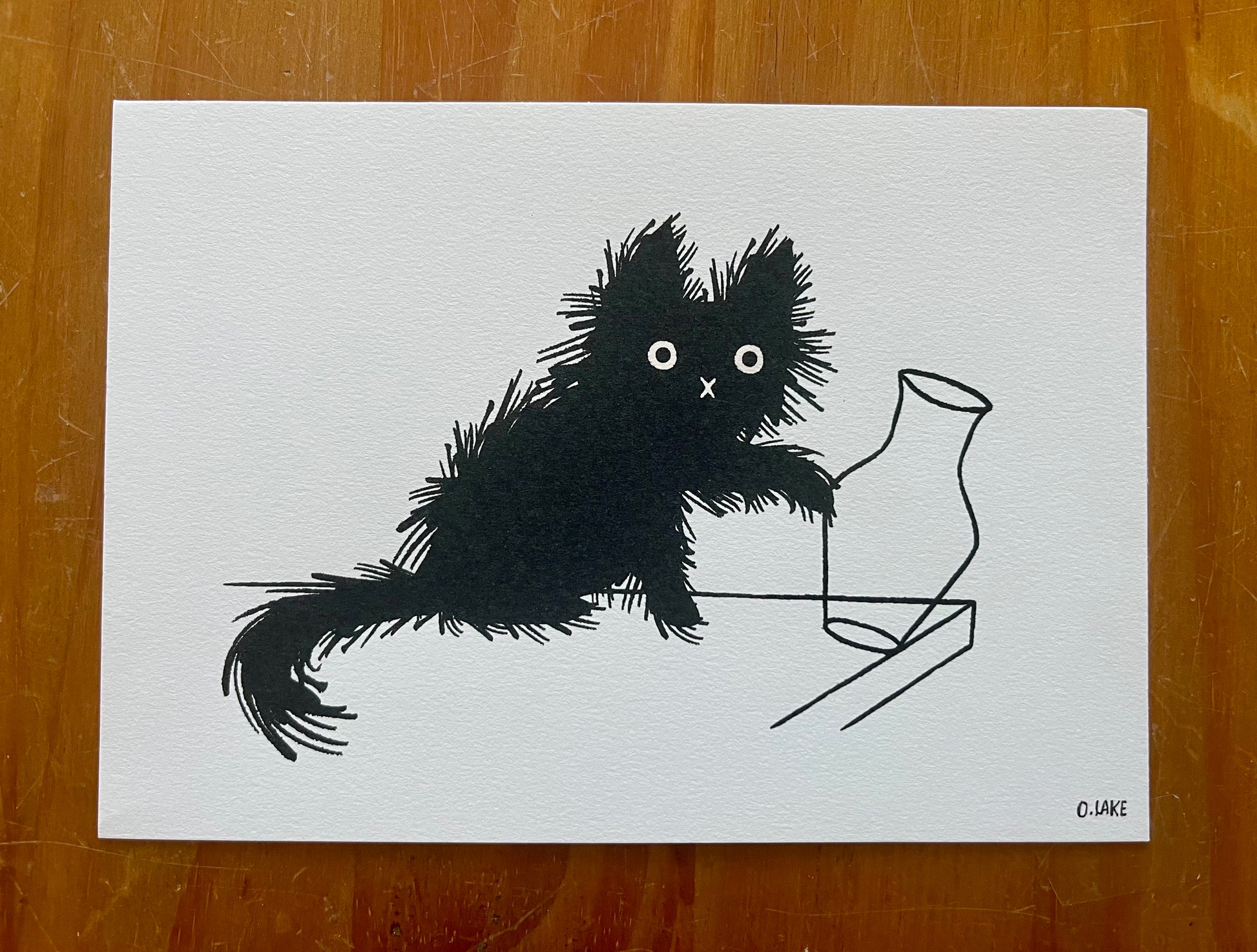 Moggy limited edition print