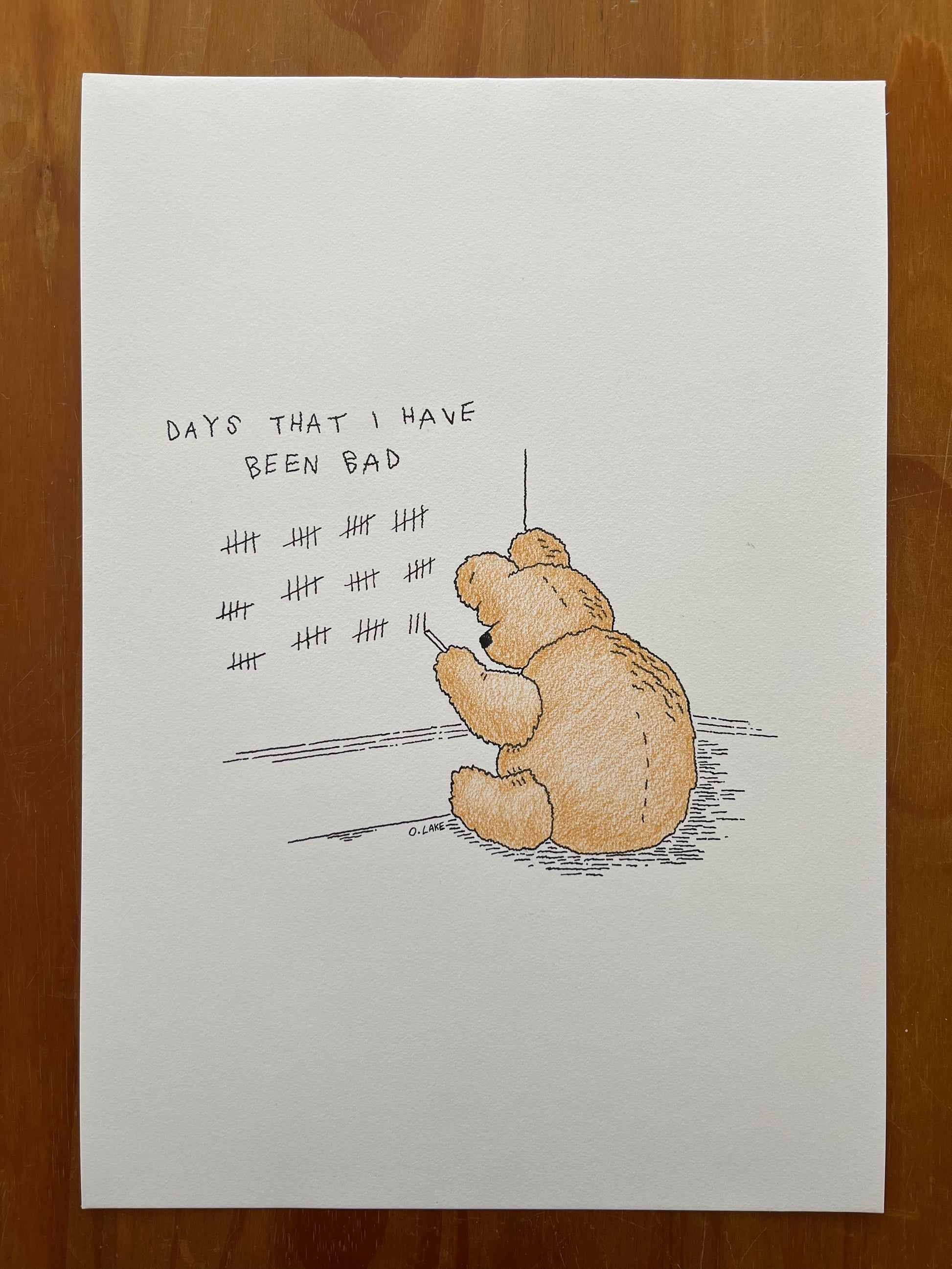 Bad Teddy - colour version - 1/5