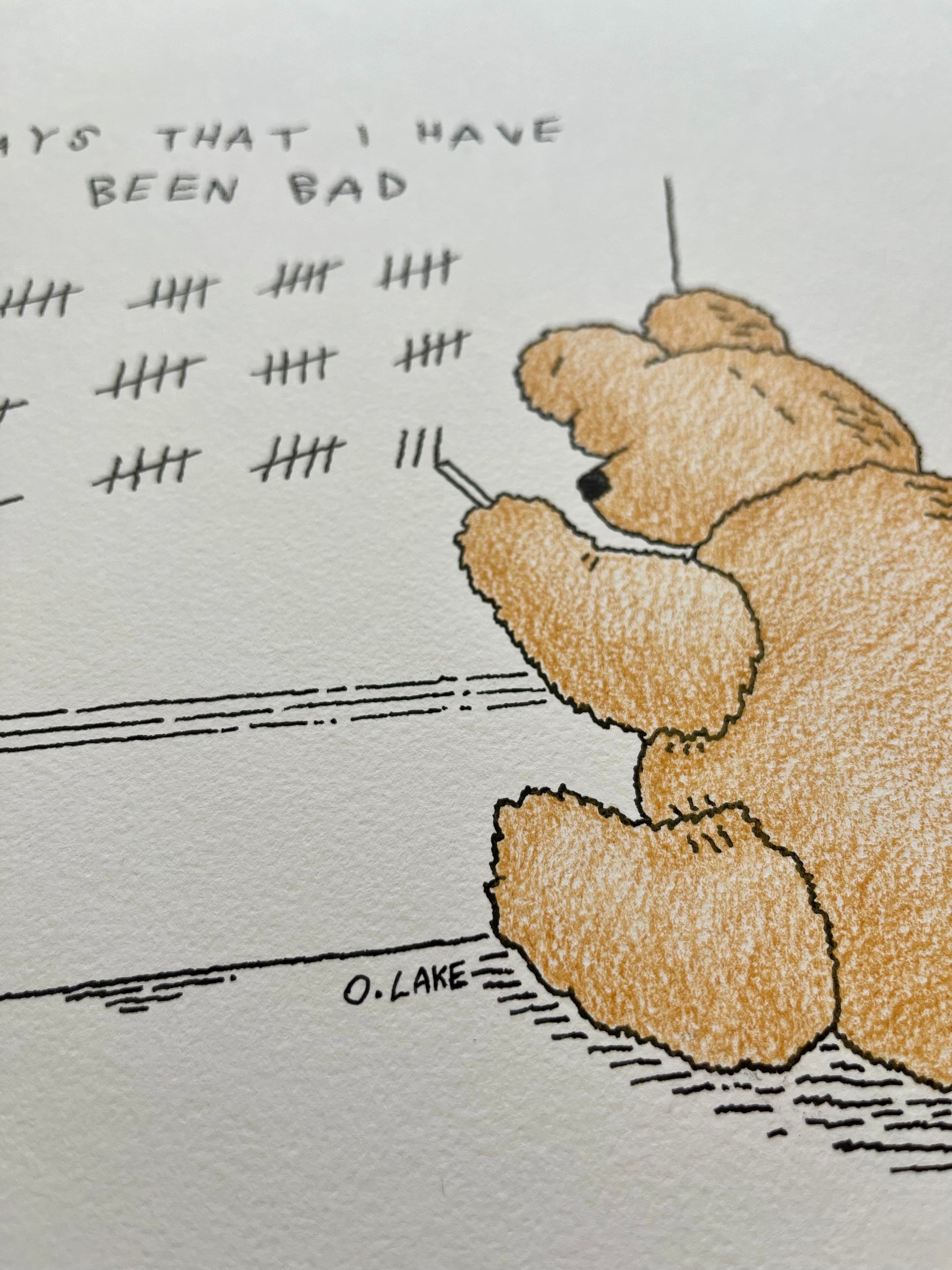 Bad Teddy - colour version - 1/5