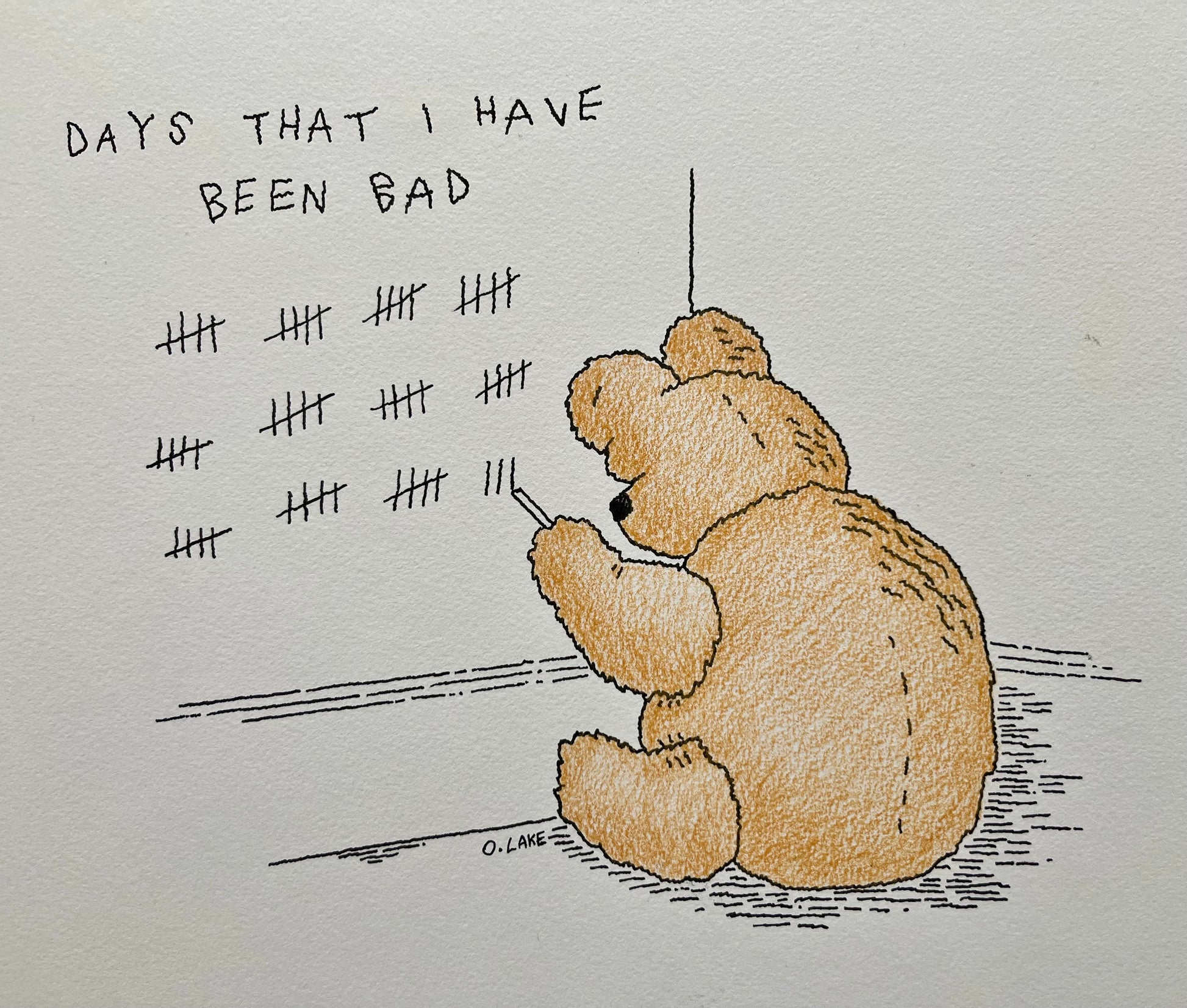Bad Teddy - colour version - 1/5