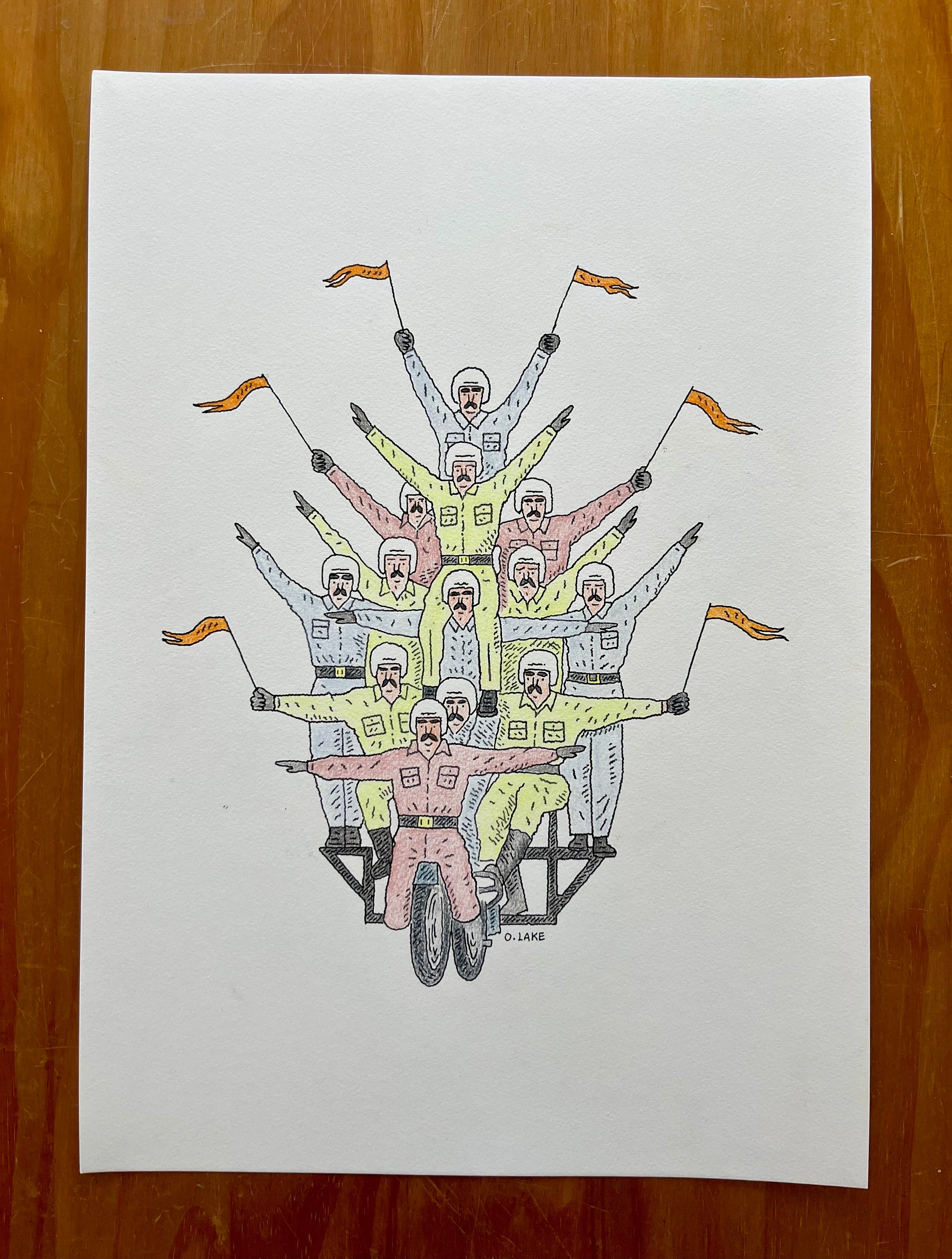 How We Roll - colour version