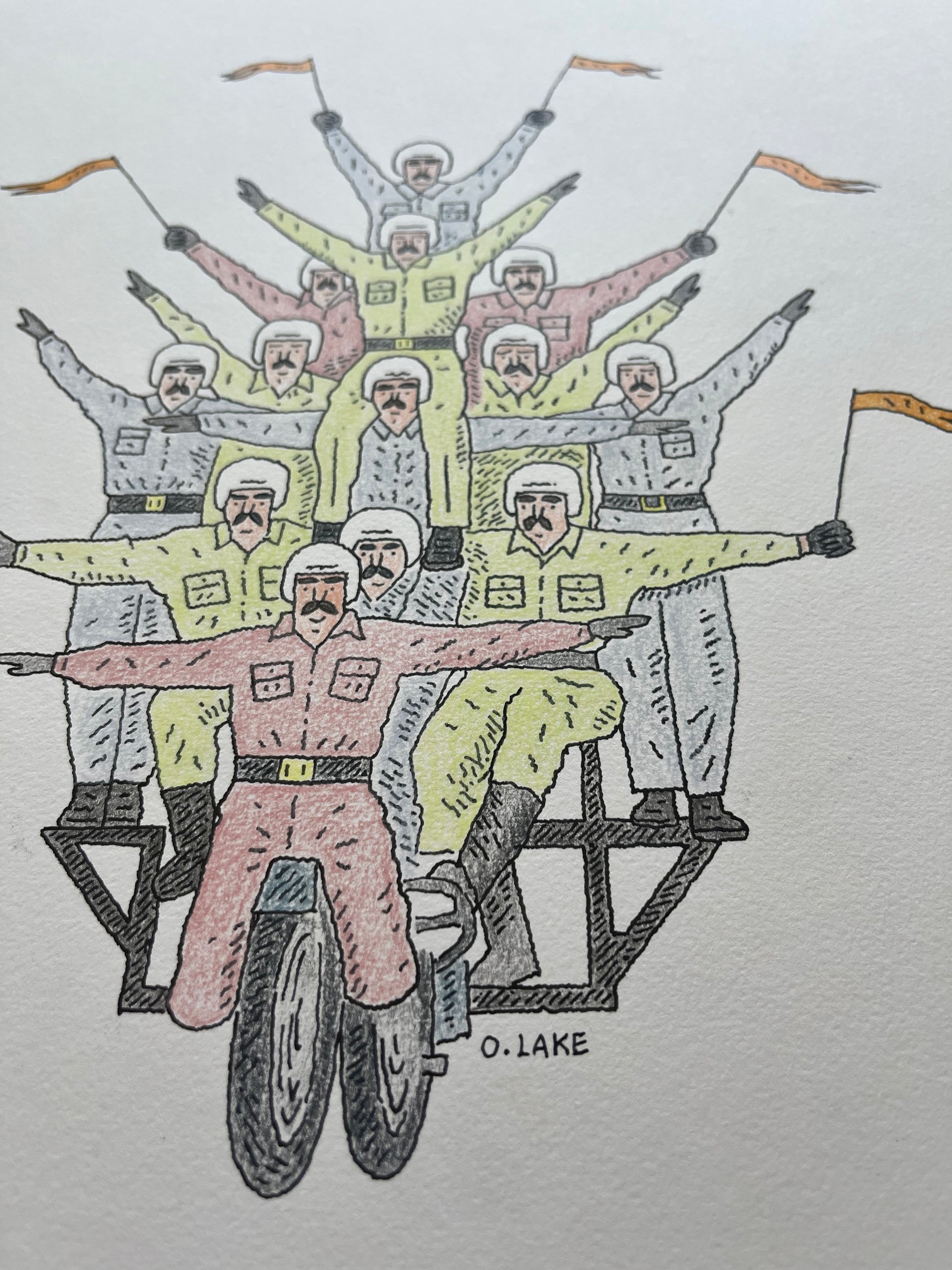 How We Roll - colour version