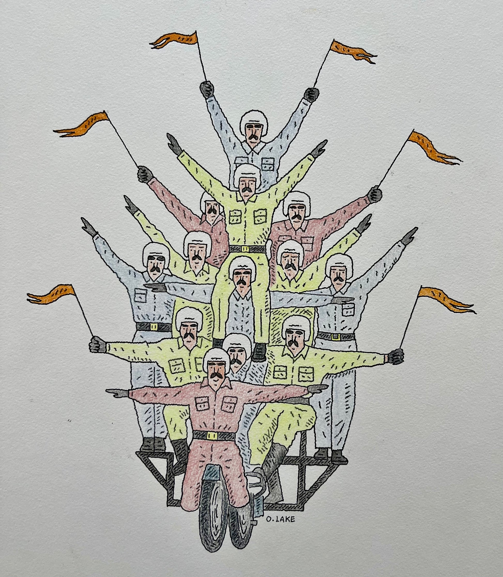 How We Roll - colour version