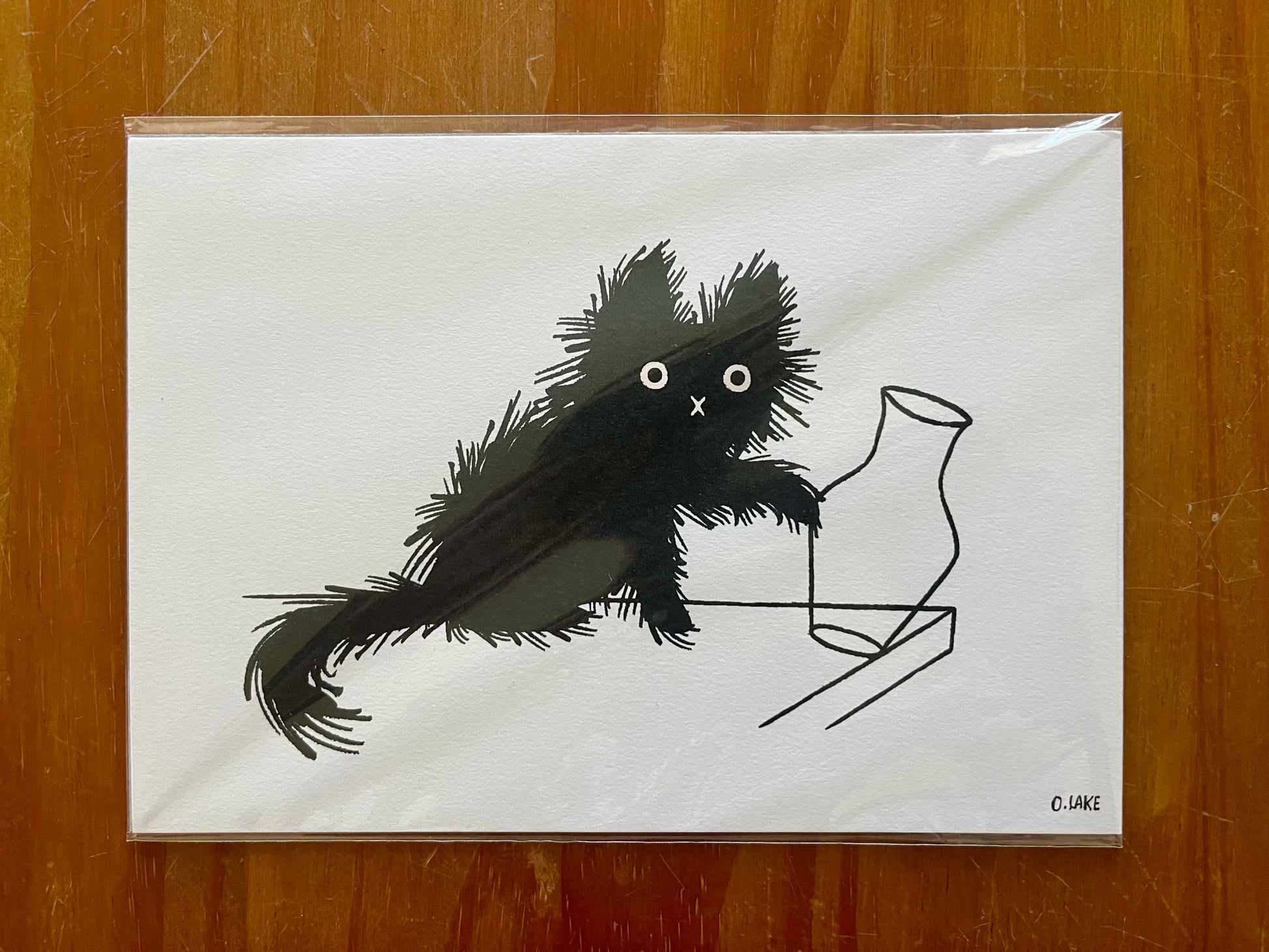 Moggy limited edition print