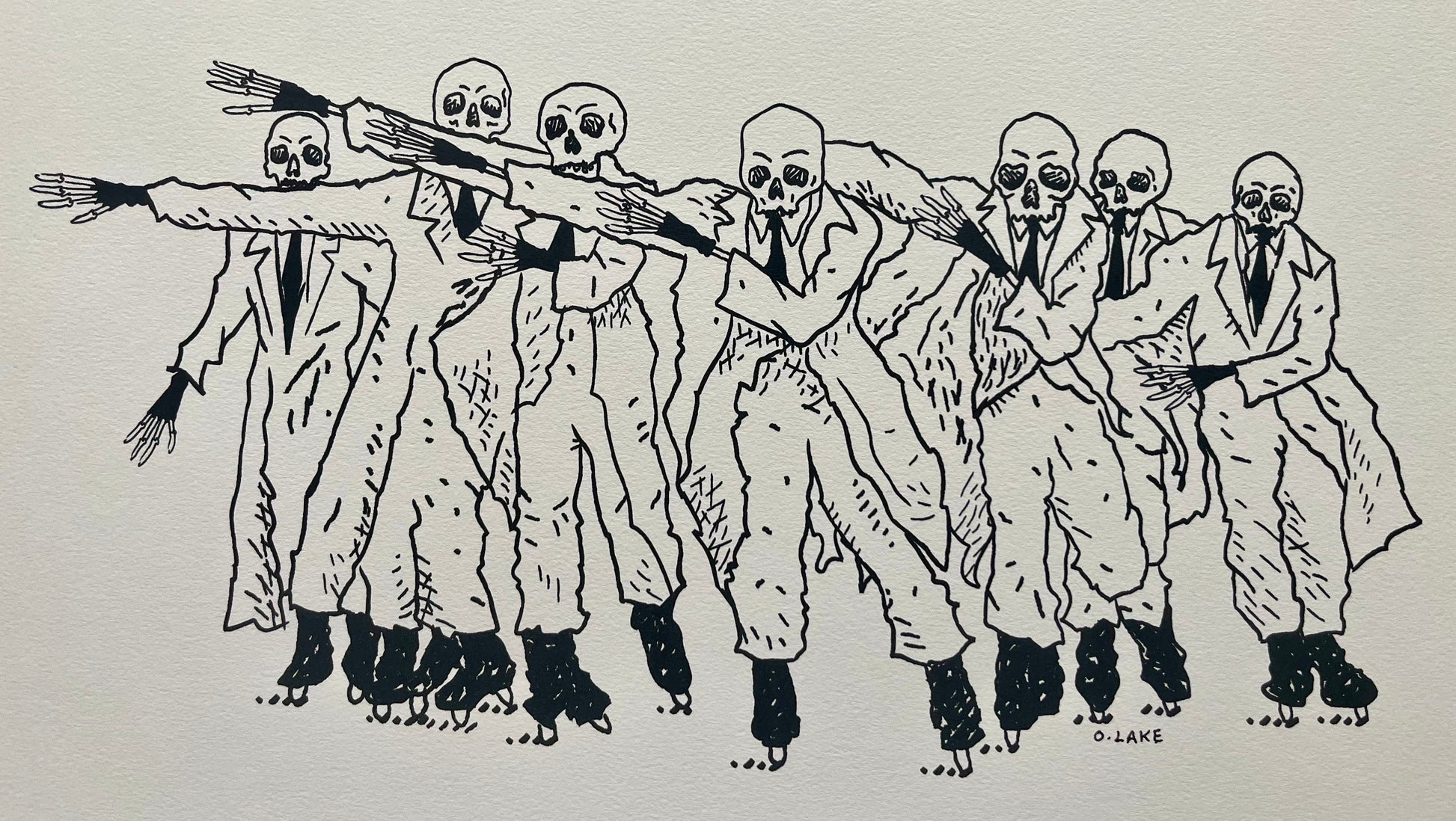 No Guts, No Glory - limited edition print - A3