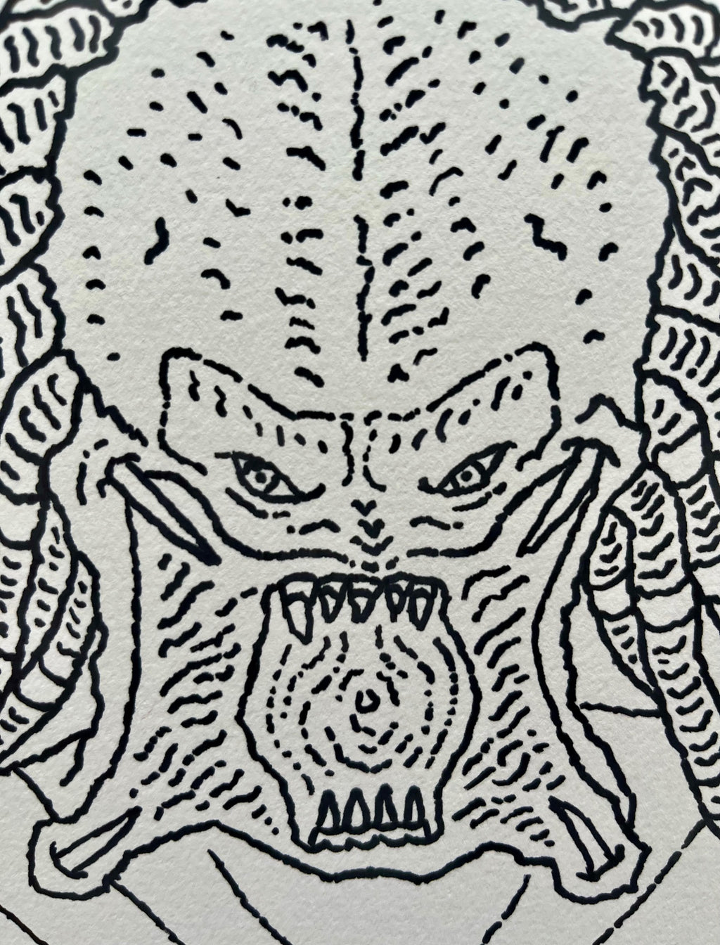 No Junk Mail - original drawing