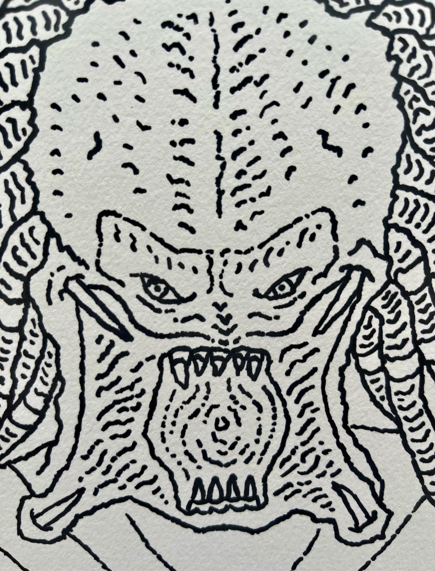 No Junk Mail - original drawing