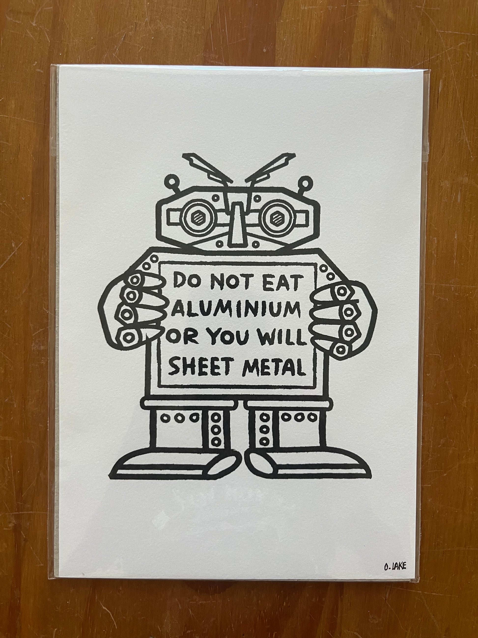 Sheet Metal - limited edition print